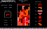 Textmode Tetris