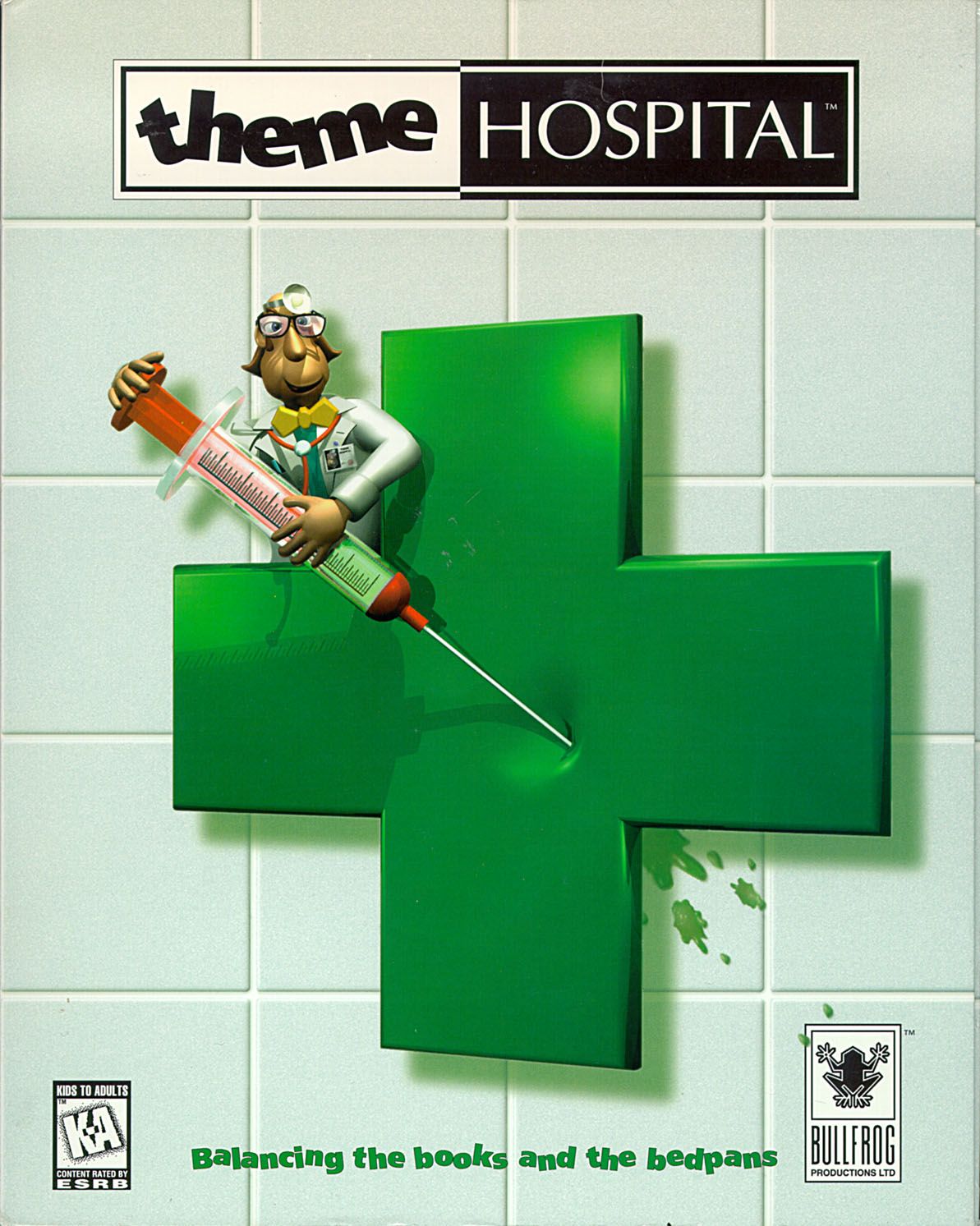 Обложки Theme Hospital на Old-Games.RU