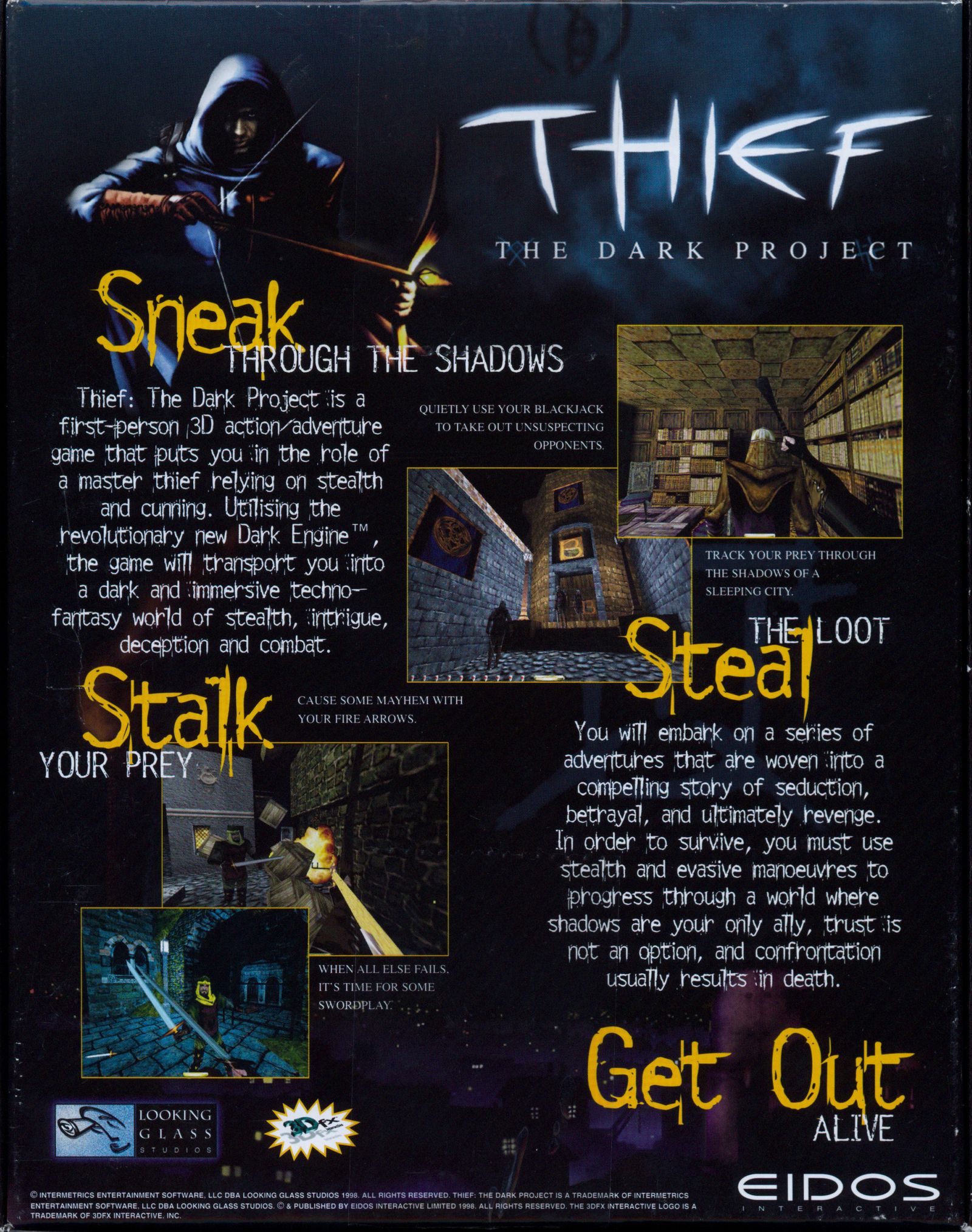 Обложки Thief: The Dark Project на Old-Games.RU