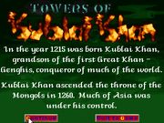 Towers of Kublai Khan