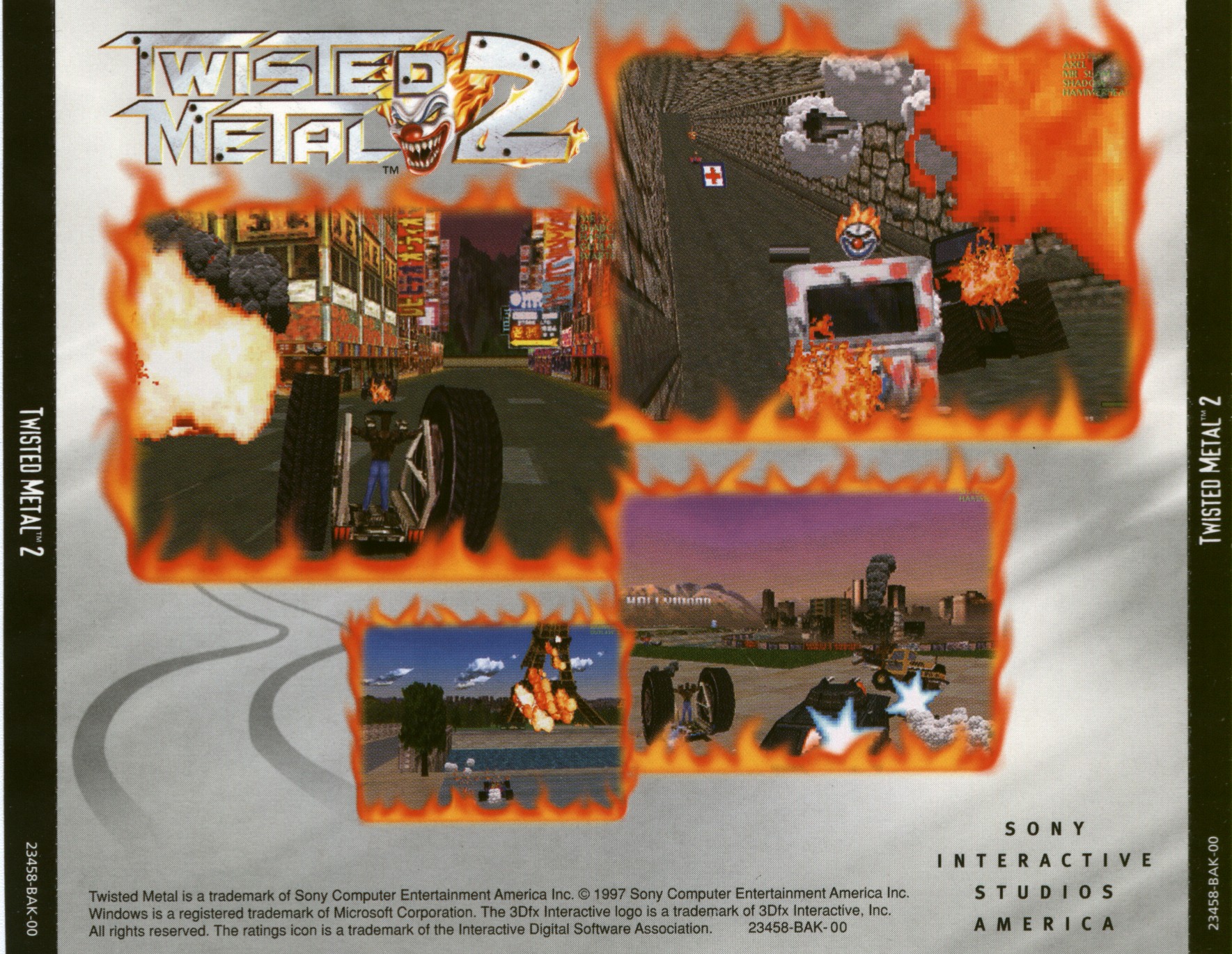 Обложки Twisted Metal 2 на Old-Games.RU