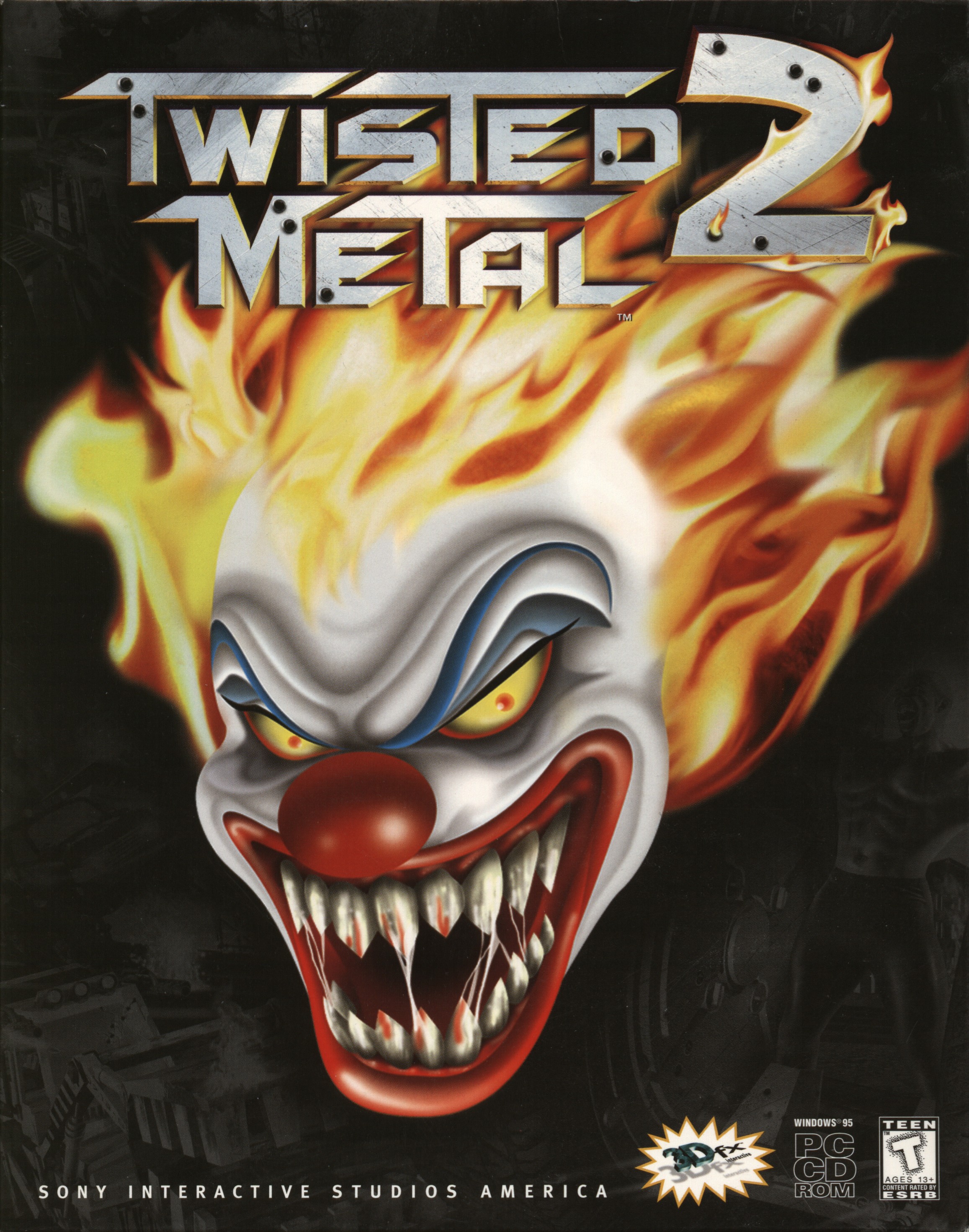 Обложки Twisted Metal 2 на Old-Games.RU