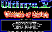 Ultima V: Warriors of Destiny