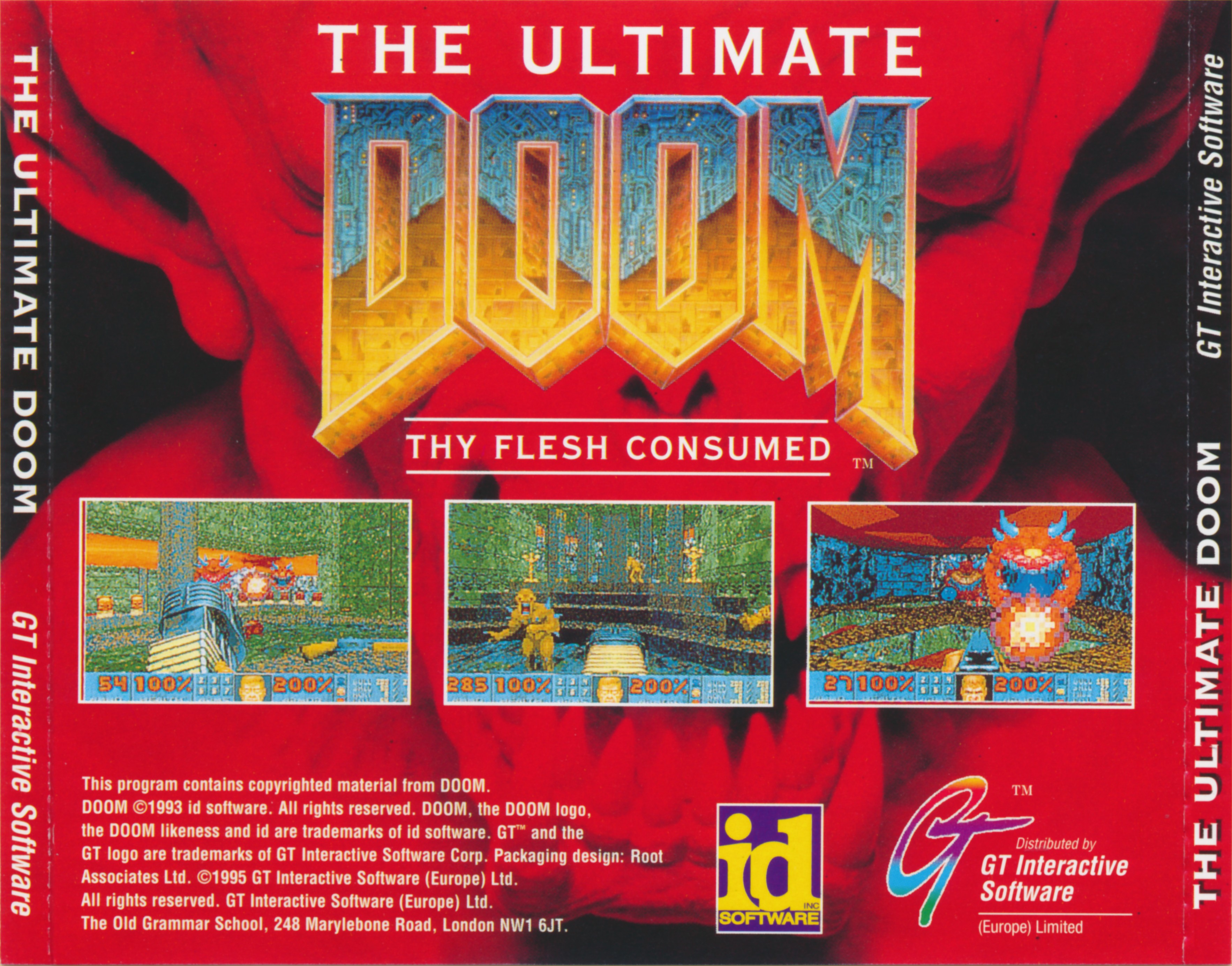 Обложки The Ultimate DOOM на Old-Games.RU