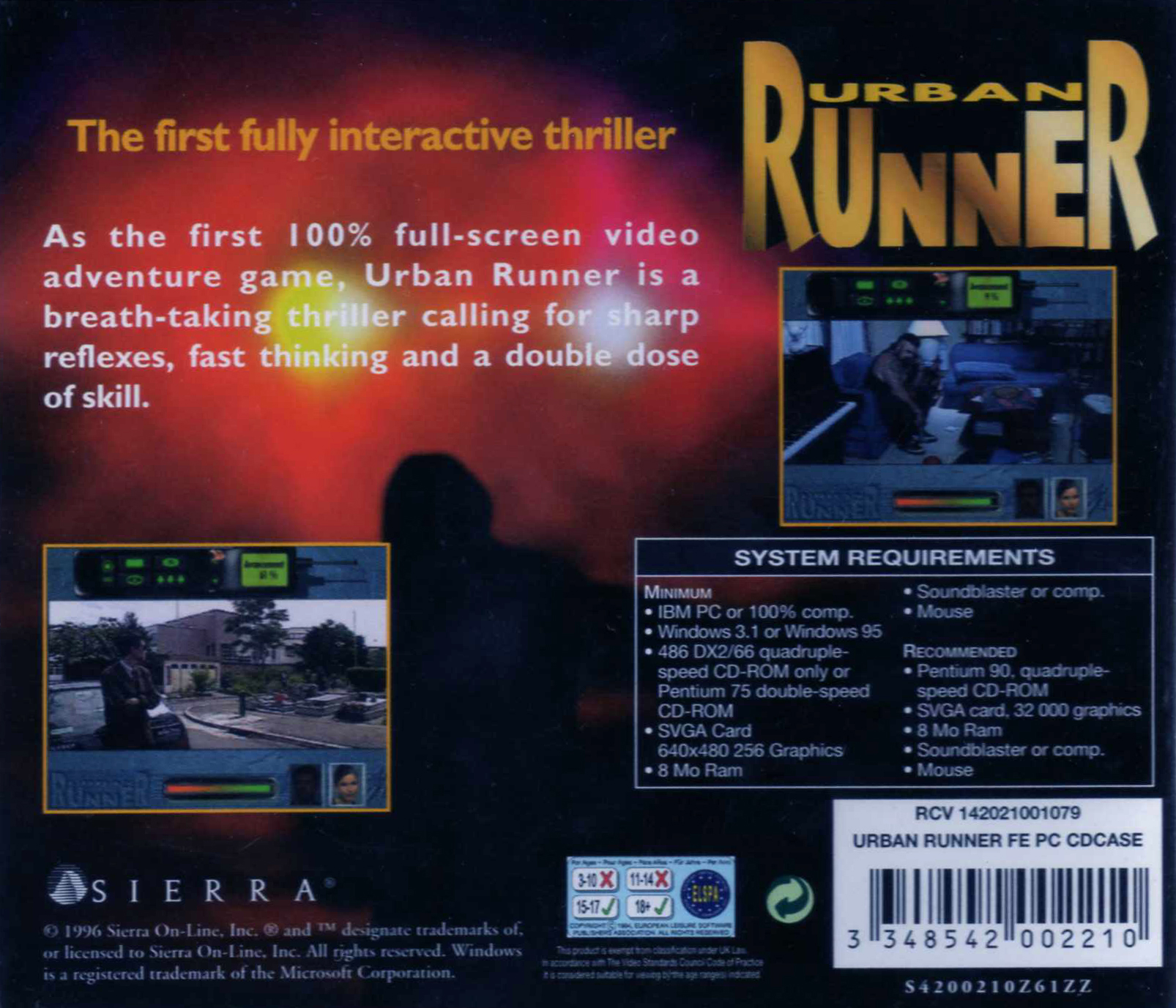 Обложки Urban Runner на Old-Games.RU