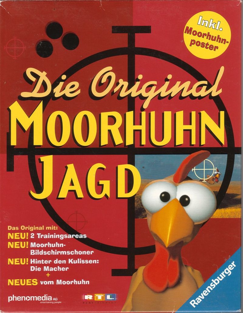 Обложки Virtuelle Moorhuhn Jagd на Old-Games.RU