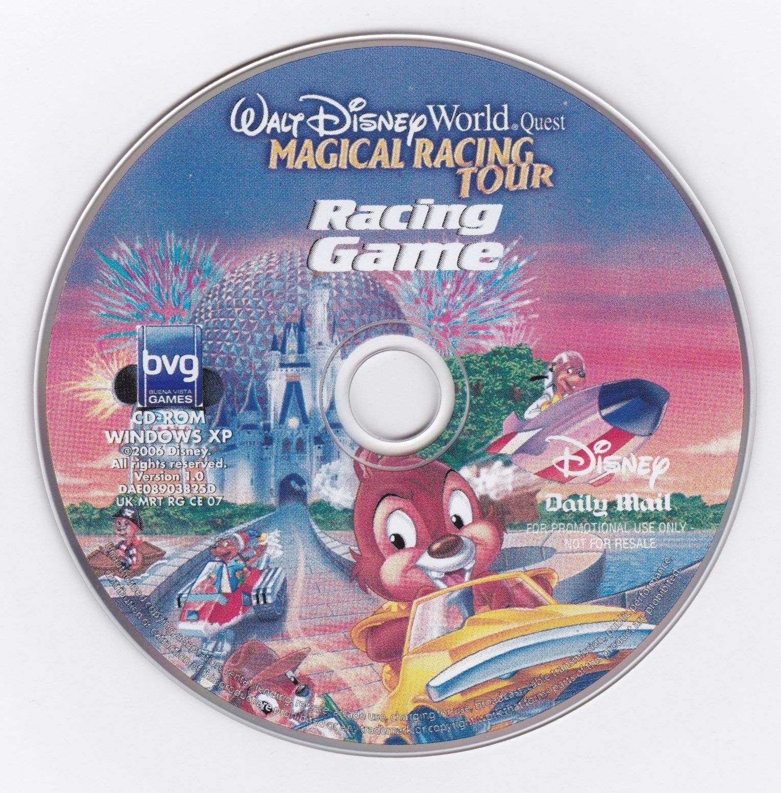 Обложки Walt Disney World Quest: Magical Racing Tour на Old-Games.RU