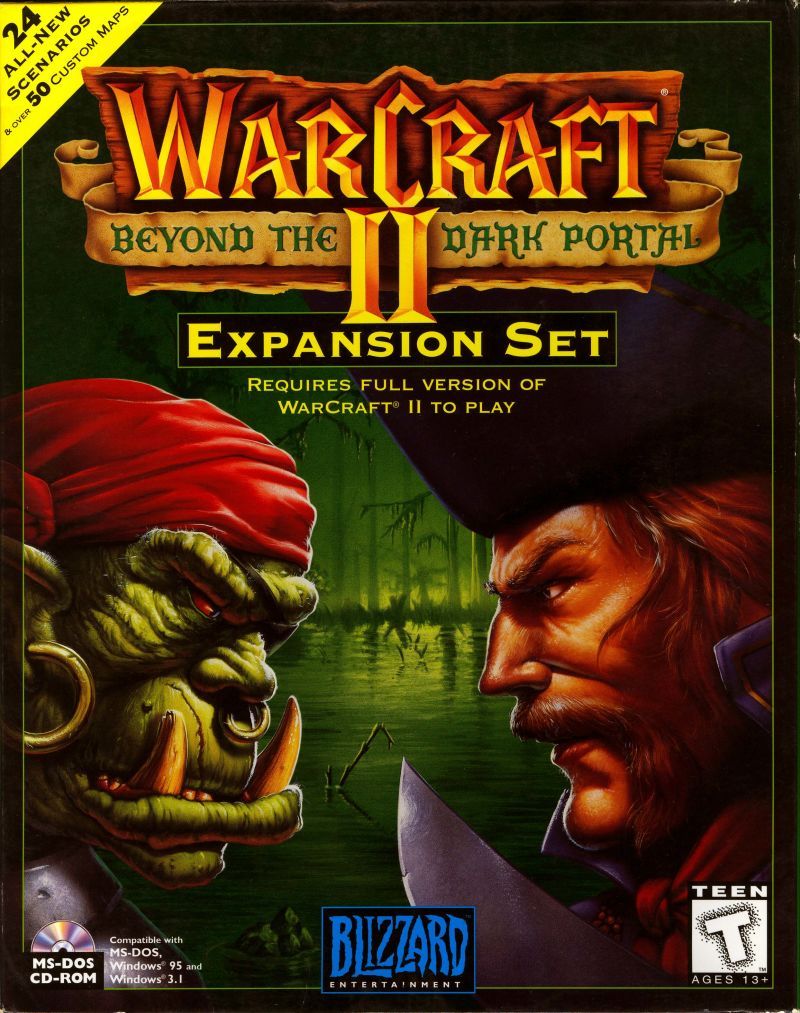 Обложки WarCraft II: Beyond the Dark Portal на Old-Games.RU