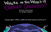 Where in the World Is Carmen Sandiego?