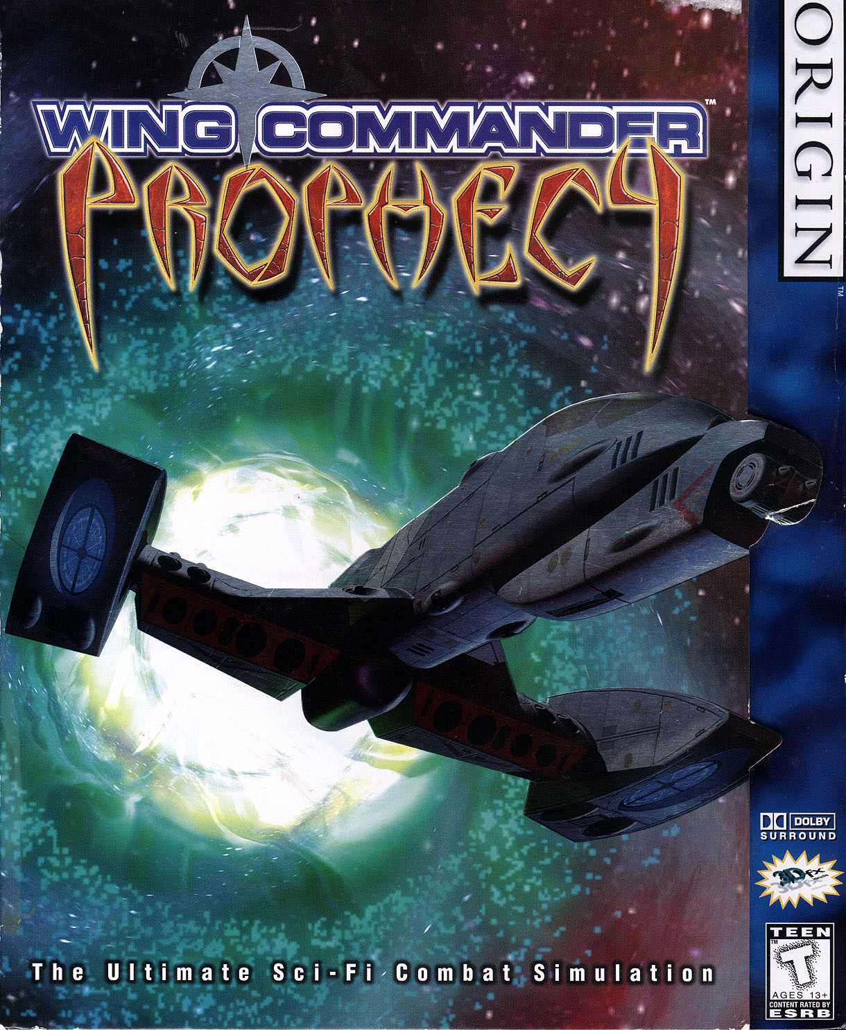 Обложки Wing Commander: Prophecy на Old-Games.RU